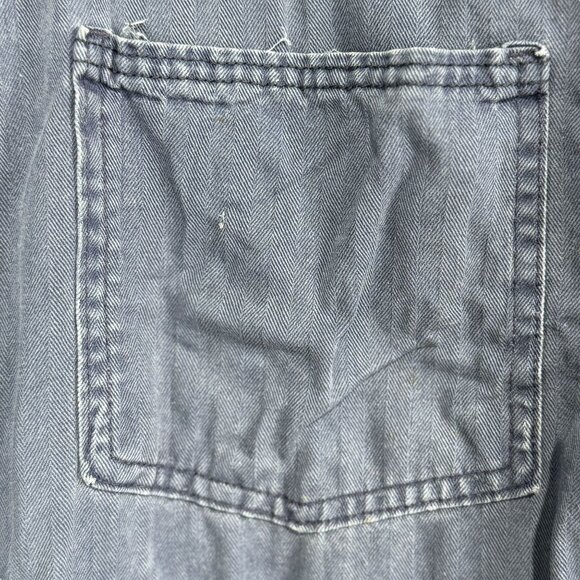 Vintage Universal Overall Stone Cutter Denim Coveralls XL Made In Mexico 90's - Picture 14 of 14